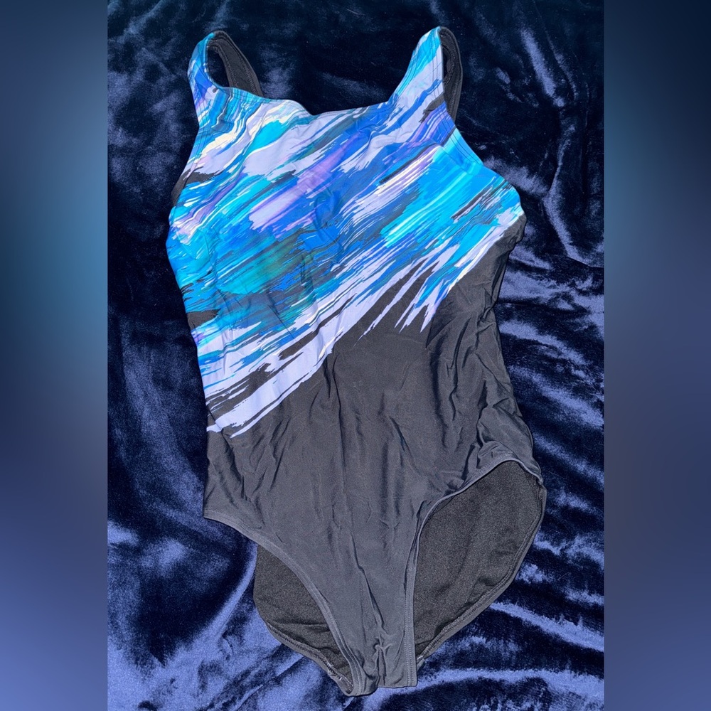 Swimsuits For All High Neck One Piece - Size 14